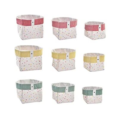 DKD Home Decor Uppsättning korgar, Standard DKD Home Decor Uppsättning korgar, Standard
