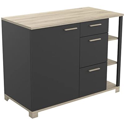 Demeyere bottenskåp 1PO/3T L120 verkstad, ingenjörsträ, 1 200 x 600 x 924 mm Demeyere bottenskåp 1PO/3T L120 verkstad, ingenjörsträ, 1 200 x 600 x 924 mm