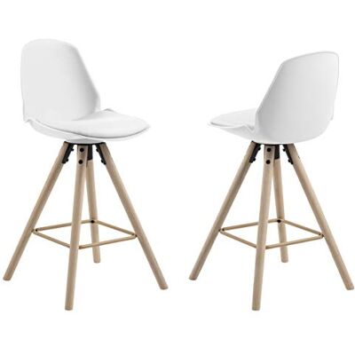 AC Design Furniture Omar läderpall L 46,5 x B 45,5 x H 92,5 cm 1 styck AC Design Furniture Omar läderpall L 46,5 x B 45,5 x H 92,5 cm 1 styck