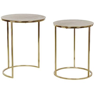 DKD Home Decor Uppsättning av 2 bord, Standard DKD Home Decor Uppsättning av 2 bord, Standard