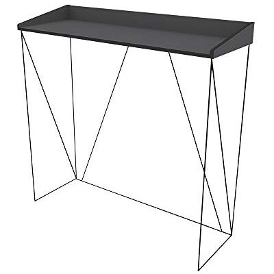 Selsey Graphala – konsolbord i svart/antracit modern industriell stil 100 x 35 cm Selsey Graphala – konsolbord i svart/antracit modern industriell stil 100 x 35 cm
