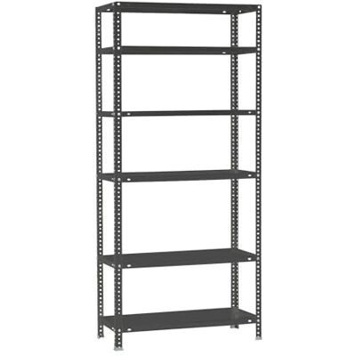 Simon Rack SimonRack Förvaringshylla 6 Hyllplan, 2000x800x300 mm – Garagehylla i Grå, 100 kg Belastning per Hyllplan Simon Classic Simon Rack SimonRack Förvaringshylla 6 Hyllplan, 2000x800x300 mm – Garagehylla i Grå, 100 kg Belastning per Hyllplan Simon Classic