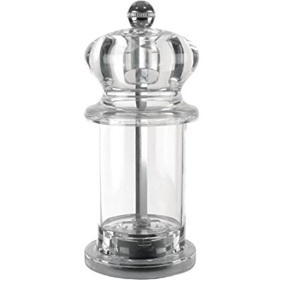 NISBETS Olympia Akryl pepparkvarn 135 mm 135 x 61 mm köksverktyg kryddkvarn blandare NISBETS Olympia Akryl pepparkvarn 135 mm 135 x 61 mm köksverktyg kryddkvarn blandare