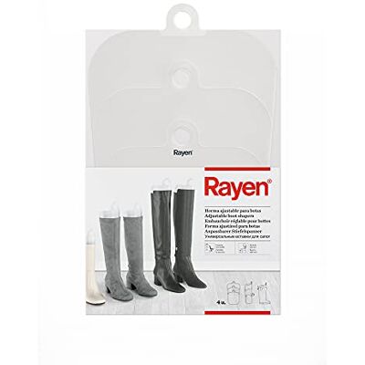 Rayen stövlar, justerbar, polypropylen, transparent, 44 x 26 x 0,064 cm Rayen stövlar, justerbar, polypropylen, transparent, 44 x 26 x 0,064 cm
