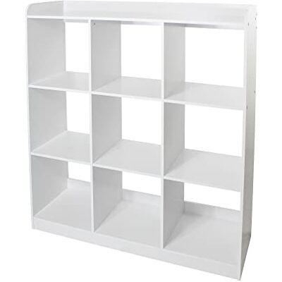 Iris Ohyama , Multifunktionella möbler / Barnmöbler i trä / Hylla för leksaker och böcker / Barngarderob, modulär design, sovrum, skola, danssal Kids cube shelf KCX-9 Vit Iris Ohyama , Multifunktionella möbler / Barnmöbler i trä / Hylla för leksaker och böcker / Barngarderob, modulär design, sovrum, skola, danssal Kids cube shelf KCX-9 Vit