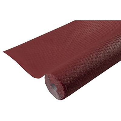 Pro Nappe Ref R802021I engångsduk av präglat papper unik, estetisk och djup prägling rulle med 20 m lång och 1,18 m bred röd färg tillverkad i Frankrike Pro Nappe Ref R802021I engångsduk av präglat papper unik, estetisk och djup prägling rulle med 20 m lång och 1,18 m bred röd färg tillverkad i Frankrike