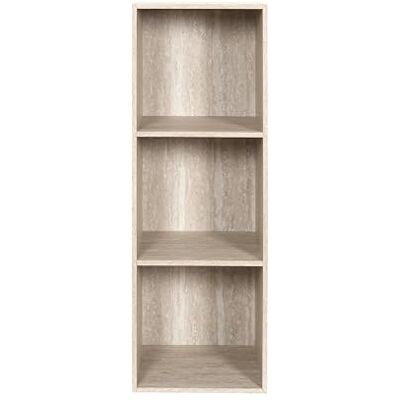 HOME DECO FACTORY HD7742 Modułowa Półka 3-Kostkowa Estetyczny i Funkcjonalny Design Idealna na Książki i Dekoracje Wymiary 34 x 97,8 x 31,8 cm Biało-Beżowa HOME DECO FACTORY HD7742 Modułowa Półka 3-Kostkowa Estetyczny i Funkcjonalny Design Idealna na Książki i Dekoracje Wymiary 34 x 97,8 x 31,8 cm Biało-Beżowa