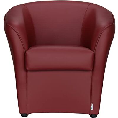 Totò Piccinni Stoppad POZZETTO Faux läder Design Tillverkad i Italien (Bordeaux) Totò Piccinni Stoppad POZZETTO Faux läder Design Tillverkad i Italien (Bordeaux)