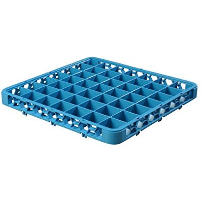 Carlisle FoodService Products Carlisle RE4914 OptiClean 49 fack delat glasställ förlängare, polypropylen, blå Carlisle FoodService Products Carlisle RE4914 OptiClean 49 fack delat glasställ förlängare, polypropylen, blå