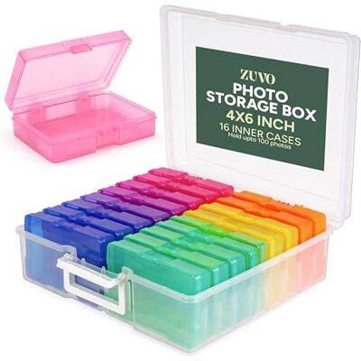 Zuvo 90393c Förvaringsbox, Flerfärgad, 35.81 x 27.94 x 12.95 cm Zuvo 90393c Förvaringsbox, Flerfärgad, 35.81 x 27.94 x 12.95 cm
