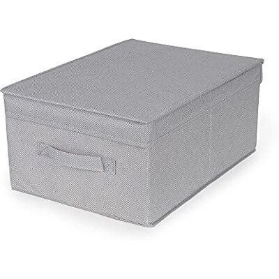 Compactor Kompaktorförvaringslådor, grå/vit, liten Compactor Kompaktorförvaringslådor, grå/vit, liten