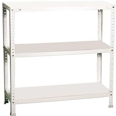 Simon Rack SimonRack Förvaringshylla 3 Hyllplan, 1000x1100x300 mm – Garagehylla i Grå, 75 kg Belastning per Hyllplan Simon Classic Simon Rack SimonRack Förvaringshylla 3 Hyllplan, 1000x1100x300 mm – Garagehylla i Grå, 75 kg Belastning per Hyllplan Simon Classic