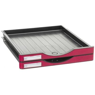 m-office Athena Pack 2 Små Lådor för Modulär Hållbar Struktur Produkt 100% Återvinning Och Återvinningsbart Utbytbara Frontal (Fuchsia) m-office Athena Pack 2 Små Lådor för Modulär Hållbar Struktur Produkt 100% Återvinning Och Återvinningsbart Utbytbara Frontal (Fuchsia)