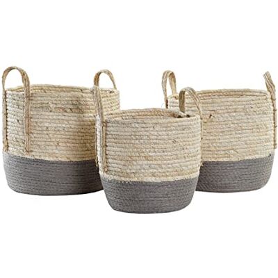 DKD Home Decor Uppsättning korgar, Standard DKD Home Decor Uppsättning korgar, Standard