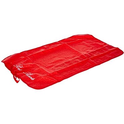 MAGIE DI CASA Broderad tygbestickhållare 35 x 62 cm för 12 bestickar 1 tratt Tillverkad i Italien (röd) MAGIE DI CASA Broderad tygbestickhållare 35 x 62 cm för 12 bestickar 1 tratt Tillverkad i Italien (röd)
