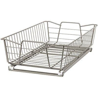 ClosetMaid 3051 30 cm brett skåp 11-Inch One Tier Nickel ClosetMaid 3051 30 cm brett skåp 11-Inch One Tier Nickel