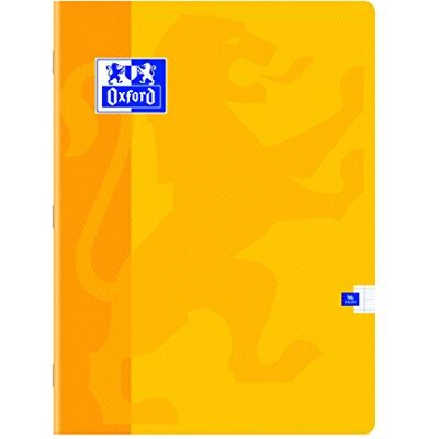 Oxford 400092299 Storrutig anteckningsbok 96 sidor 24 x 32 cm gul Oxford 400092299 Storrutig anteckningsbok 96 sidor 24 x 32 cm gul