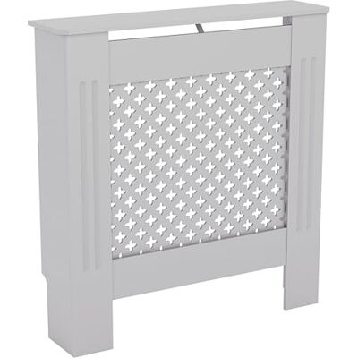 Vida Designs Oxford kylarskydd vit traditionell målad MDF-skåp, liten (H: 82 / B: 78 / D: 19 cm) Vida Designs Oxford kylarskydd vit traditionell målad MDF-skåp, liten (H: 82 / B: 78 / D: 19 cm)