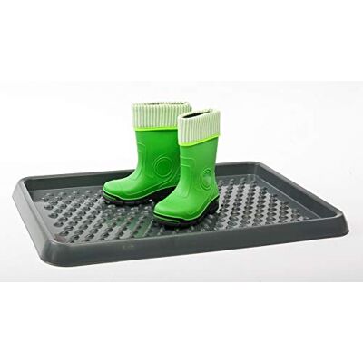 Essential Foods skoförvaring av plast, PP, antracit, 54 x 38,5 x 3 cm (L x B x H) Essential Foods skoförvaring av plast, PP, antracit, 54 x 38,5 x 3 cm (L x B x H)