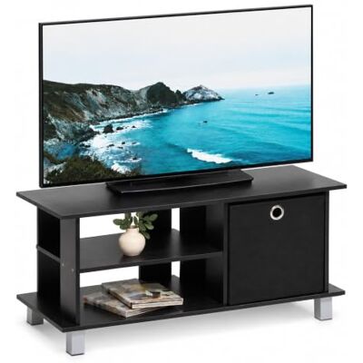 Furinno Espresso/svart TV-bänk - TV-bänk Furinno Espresso/svart TV-bänk - TV-bänk