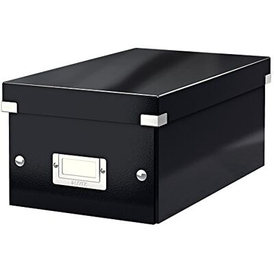 Leitz Modell 60410001 Förvaringslåda - DVD, Grå Leitz Modell 60410001 Förvaringslåda - DVD, Grå