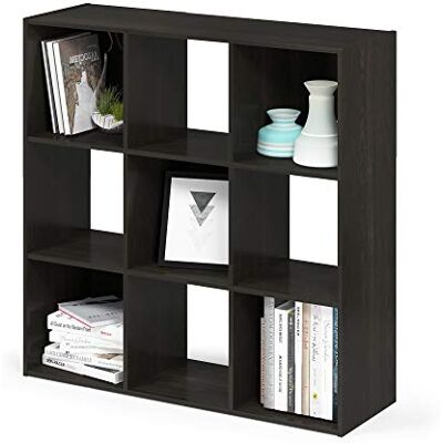 Furinno Förvaringshyllor, trä, espresso, en storlek Furinno Förvaringshyllor, trä, espresso, en storlek