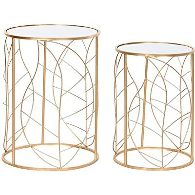 DKD Home Decor Uppsättning av 2 bord, Standard DKD Home Decor Uppsättning av 2 bord, Standard