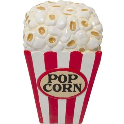 Kare Design Sittpall Popcorn, röd/vit, 30 x 30 cm, popcorn-motiv, 110 kg lastkapacitet, bio, pall, dekorativt objekt, vardagsrum Kare Design Sittpall Popcorn, röd/vit, 30 x 30 cm, popcorn-motiv, 110 kg lastkapacitet, bio, pall, dekorativt objekt, vardagsrum