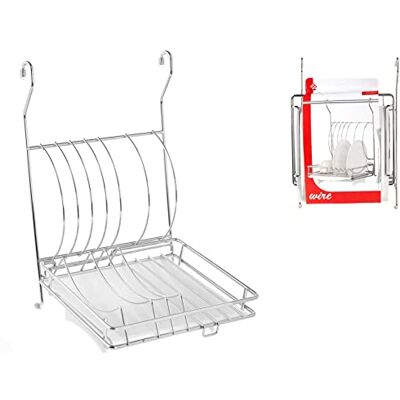 Home Scolapiatti, förkromad tråd/plast, stål Home Scolapiatti, förkromad tråd/plast, stål