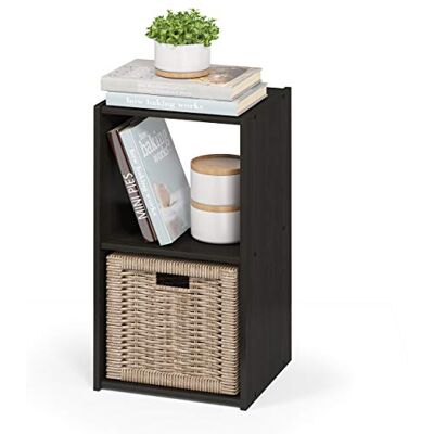 Furinno Förvaringshyllor, trä, espresso, en storlek Furinno Förvaringshyllor, trä, espresso, en storlek