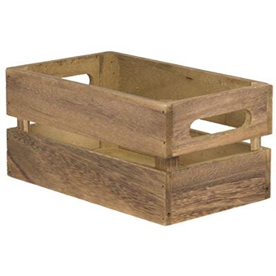 Securit Vintage mini trälåda bord Caddy – 14,1 x 24,1 cm förvaringslåda kryddhållare redskapshållare organisatör Securit Vintage mini trälåda bord Caddy – 14,1 x 24,1 cm förvaringslåda kryddhållare redskapshållare organisatör