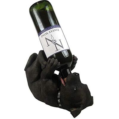 Nemesis Now Guzzlers Staffordshire Bull Terrier vinflaskhållare 20 cm svart Nemesis Now Guzzlers Staffordshire Bull Terrier vinflaskhållare 20 cm svart