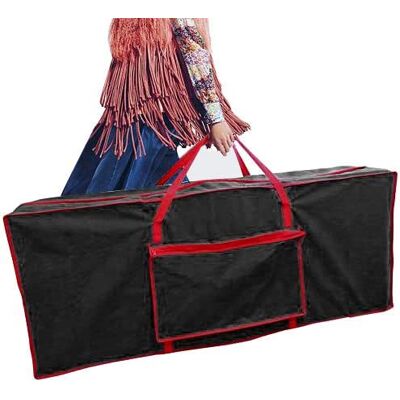 RAM ONLINE Ram® Svart julgran förvaringsväska tyg julgran tyg dekor semester butik väska upp till 9 fot träd RAM ONLINE Ram® Svart julgran förvaringsväska tyg julgran tyg dekor semester butik väska upp till 9 fot träd