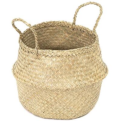 Compactor RAN8406 magformad förvaringskorg, naturlig gaffel, vikbar med handtag, ljust trä, diameter 35 x höjd 32 cm Compactor RAN8406 magformad förvaringskorg, naturlig gaffel, vikbar med handtag, ljust trä, diameter 35 x höjd 32 cm