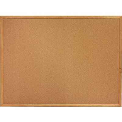 Lorell ek träram korkbräda 45 cm x 61 cm Lorell ek träram korkbräda 45 cm x 61 cm