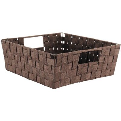 Whitmor vävd remhylla förvaring tygkorg – Java 33 x 38 x 12,7 cm Whitmor vävd remhylla förvaring tygkorg – Java 33 x 38 x 12,7 cm