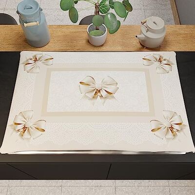 PETTI Artigiani Italiani Spiskåpsöverdrag, köksöverdrag, digitalt tryck brännare Beige, 100% tillverkad i Italien PETTI Artigiani Italiani Spiskåpsöverdrag, köksöverdrag, digitalt tryck brännare Beige, 100% tillverkad i Italien