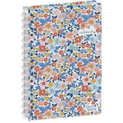 QUO VADIS Anteckningsbok Spiralé Daisy Flerfärgad Punkter (prickar) och linjerade sidor 15 x 21 cm vitt Clairefontaine papper fransk tillverkning QUO VADIS Anteckningsbok Spiralé Daisy Flerfärgad Punkter (prickar) och linjerade sidor 15 x 21 cm vitt Clairefontaine papper fransk tillverkning