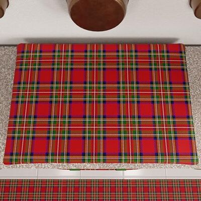 PETTI Artigiani Italiani Julköksöverdrag, matlagningsskydd, 50 x 70 cm, Tartan, 100 % Tillverkad i Italien PETTI Artigiani Italiani Julköksöverdrag, matlagningsskydd, 50 x 70 cm, Tartan, 100 % Tillverkad i Italien