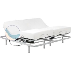Geriafy Gerialife® Dubbelsäng med dubbelsäng med Visco Tencel madrass (180x190)
