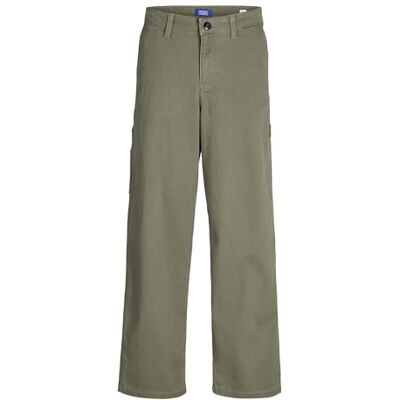 JACK & JONES JACK&JONES JUNIOR Jpstalex Co Jjcarpenter byxor Noos Jnr byxor, Dusty Olive/Detaljer: söm W. Dtm, 140 JACK & JONES JACK&JONES JUNIOR Jpstalex Co Jjcarpenter byxor Noos Jnr byxor, Dusty Olive/Detaljer: söm W. Dtm, 140