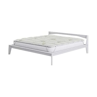 Italian Bed Linen bäddmadrass vadderad och quiltad aloe, vit, dubbelsäng 165 x 195 cm Italian Bed Linen bäddmadrass vadderad och quiltad aloe, vit, dubbelsäng 165 x 195 cm