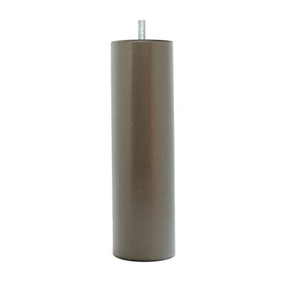 La Fabrique de Pieds – set med 4 sängben i trä, cylinder, trä, lackad choklad, 20 x 6 x 6 cm La Fabrique de Pieds – set med 4 sängben i trä, cylinder, trä, lackad choklad, 20 x 6 x 6 cm