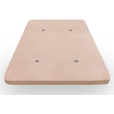 HOGAR24 ES Klädd bas 150 x 200 cm 3D-tyg i beige färg Inklusive andningsventiler Inga ben HOGAR24 ES Klädd bas 150 x 200 cm 3D-tyg i beige färg Inklusive andningsventiler Inga ben