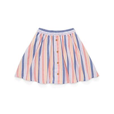 TOM TAILOR Flickor, barnkjol med ränder, 31456 – vertikal flerfärgad randig, 92/98 cm TOM TAILOR Flickor, barnkjol med ränder, 31456 – vertikal flerfärgad randig, 92/98 cm
