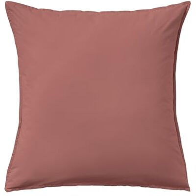 ESSIX Vanligt örngott i tvättad bomullspercale delikat 65 x 65 cm mörkrosa bomullspercale 80 trådar/cm² enkel skötsel ESSIX Vanligt örngott i tvättad bomullspercale delikat 65 x 65 cm mörkrosa bomullspercale 80 trådar/cm² enkel skötsel