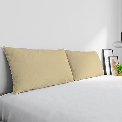 Italian Bed Linen Par örngott ELEGANT Tillverkad i Italien, kräm, 52 x 82 cm Italian Bed Linen Par örngott ELEGANT Tillverkad i Italien, kräm, 52 x 82 cm