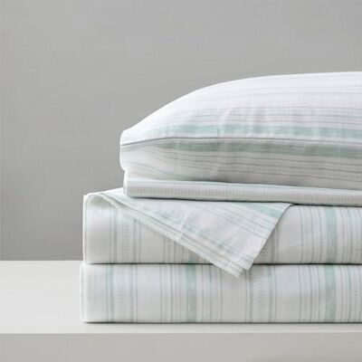 Comfort Spaces Komfortutrymmen 100% bomullslakanset andas, lätt, mjuk med 35 cm elastisk ficka passar upp till 40 cm madrass, mysiga sängkläder för alla årstider, matchande kuddfodral, King Good Vibes 4 delar Comfort Spaces Komfortutrymmen 100% bomullslakanset andas, lätt, mjuk med 35 cm elastisk ficka passar upp till 40 cm madrass, mysiga sängkläder för alla årstider, matchande kuddfodral, King Good Vibes 4 delar
