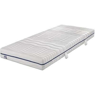 Irisette Stella – ortopedisk kallskumsmadrass med 7 zoner, hårdhetsgrad H3 (medium fast), 100 x 200 cm, Öko-Tex certifierad, tillverkad i Tyskland Irisette Stella – ortopedisk kallskumsmadrass med 7 zoner, hårdhetsgrad H3 (medium fast), 100 x 200 cm, Öko-Tex certifierad, tillverkad i Tyskland