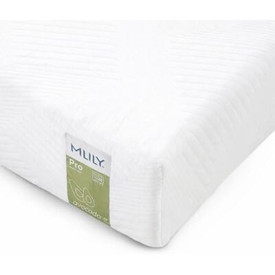 MLILY Madrass PRO 100 x 200 kallskummadrass 7 zoner, viskosskum, madrass, hårdhetsgrad H2 och H3, Oeko-Tex rullmadrass 2 i 1 gelskummadrass, 22 cm höjd, 100 x 200 cm MLILY Madrass PRO 100 x 200 kallskummadrass 7 zoner, viskosskum, madrass, hårdhetsgrad H2 och H3, Oeko-Tex rullmadrass 2 i 1 gelskummadrass, 22 cm höjd, 100 x 200 cm